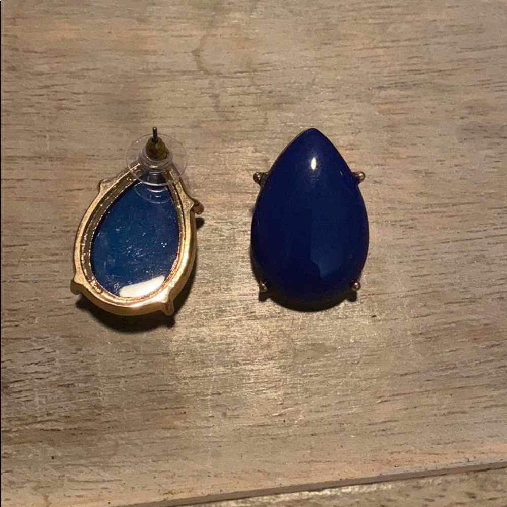 Blue earrings - Picture 2 of 2
